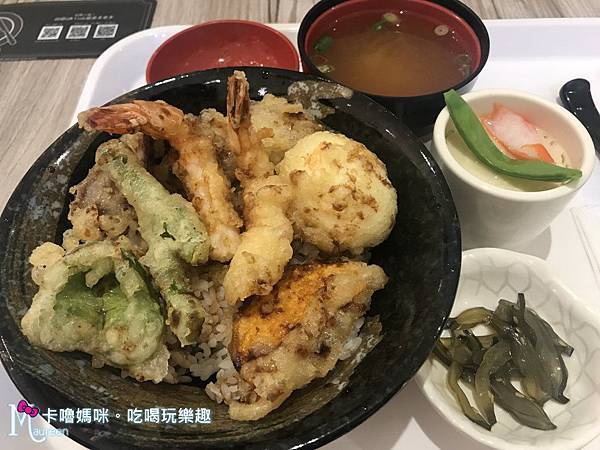 新光三越A4~築地魚金割烹料理專門店08(炸蝦天丼定食).JPG