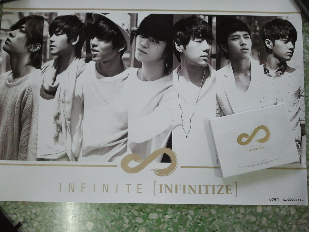 INFINITIZE ALBUM&POSTER INFINITIZE ALBUM&POSTER