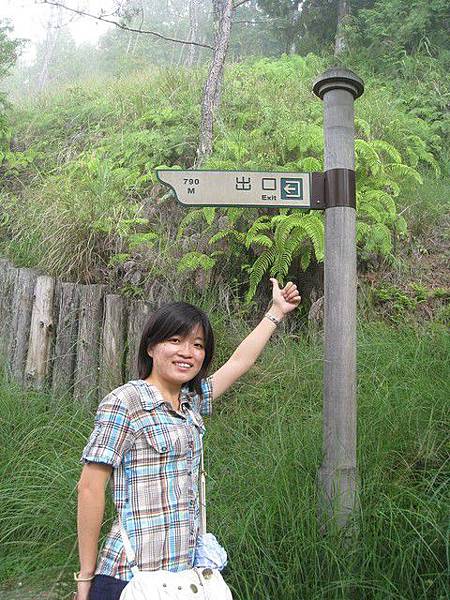 翠峰湖環山步道 只看到出口 沒發現還有七百公尺 累