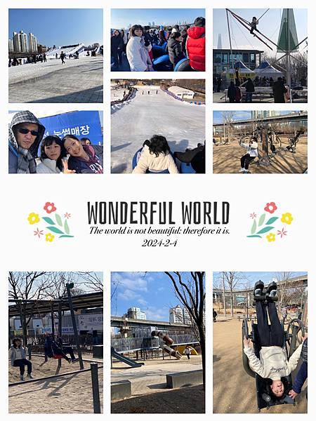 2024/2/4 首爾冬之旅Day3 雪橇體驗＋樂天塔+em