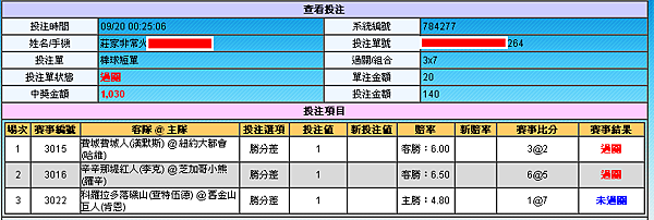 運動彩券勝分差高手