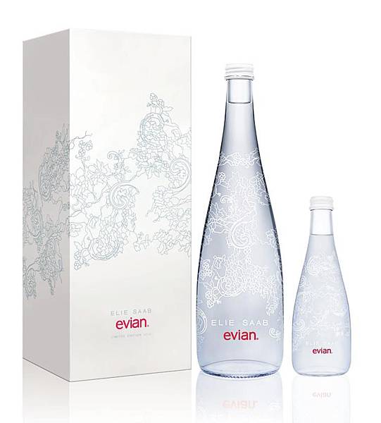 【新聞附圖五】evianR x ELIE SAAB 2014限量紀念瓶