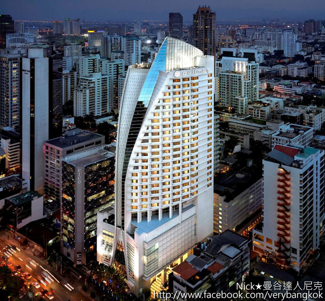 《Pullman Bangkok Grande Sukhumvit》曼谷帆船酒店 無敵美景盡收眼底