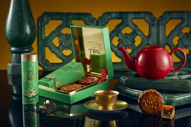 《TWG Tea》2017蓮花玉茶茗茶月餅禮盒 《TWG Tea》2017蓮花玉茶茗茶月餅禮盒