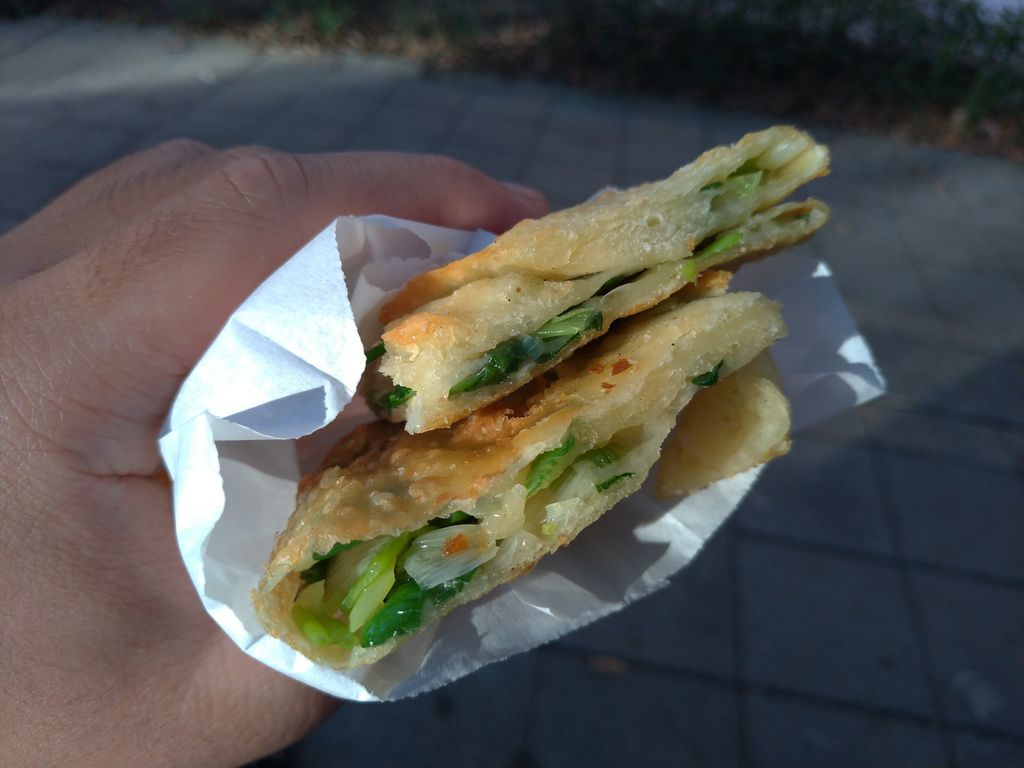 [食記] 金牌蔥油餅-祥鈺樓師傅蔥油餅重現