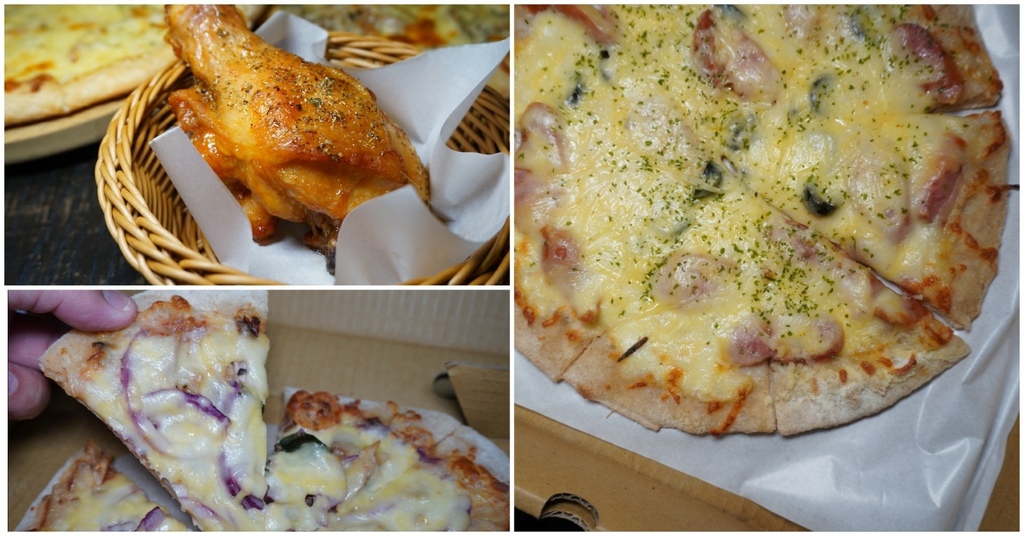 [食記] Pizza一番-外帶買一送一/ 8塊炸雞250