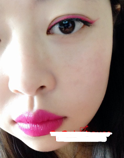 3CE stylenanda 口紅601# 眼線筆wow pink1838