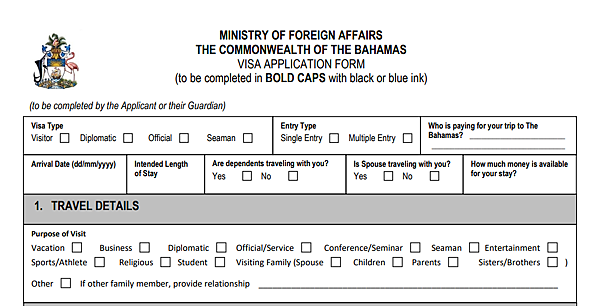 【出國】巴哈馬簽證申請懶人包