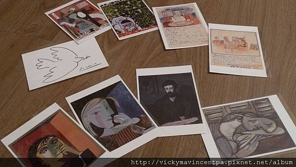紀念品 一堆明信片