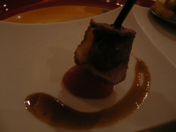 開胃菜~ 無花果鴨胸