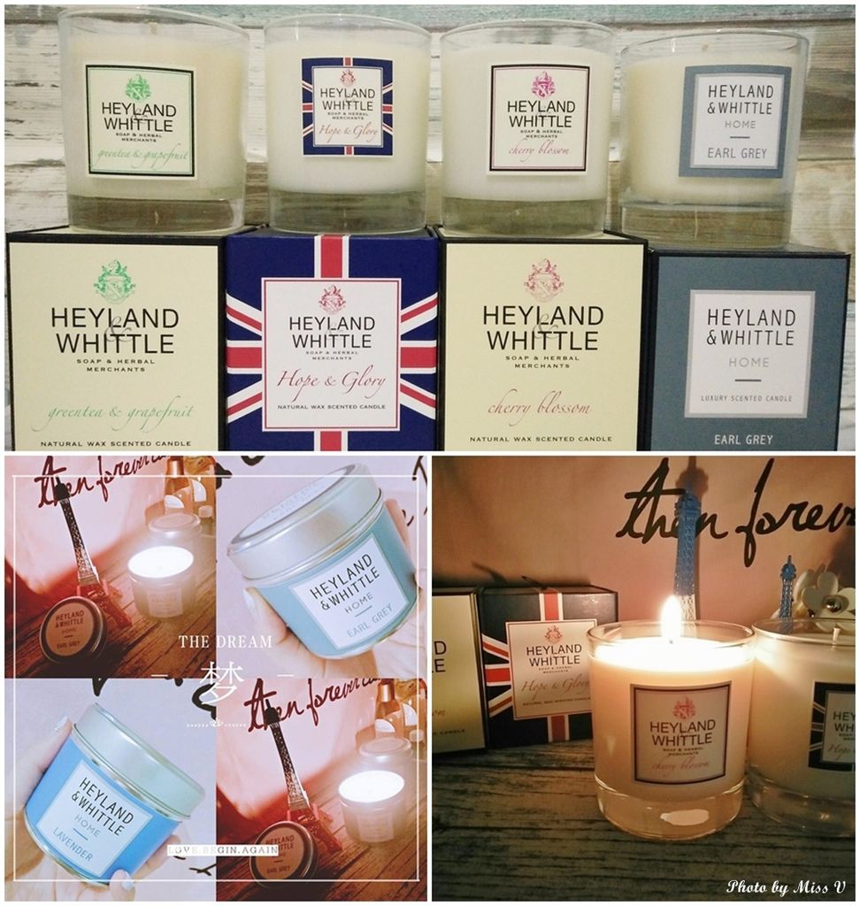 【香氛】HEYLAND&WHITTLE 英倫薇朵香氛燭~英國名媛居家時尚,來自英國的迷人香氛!!