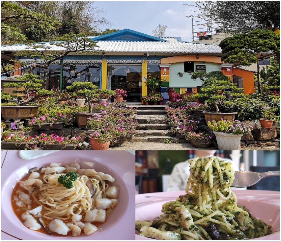 加勒比海餐酒館,玻璃屋庭園,義式單人套餐,GOMAJI餐券,青醬伊比利松阪豬,泰式酸辣多利魚,免費停車,高雄,鳥松,澄清湖,餐酒館,景觀餐廳,炸物,義大利麵,聚餐