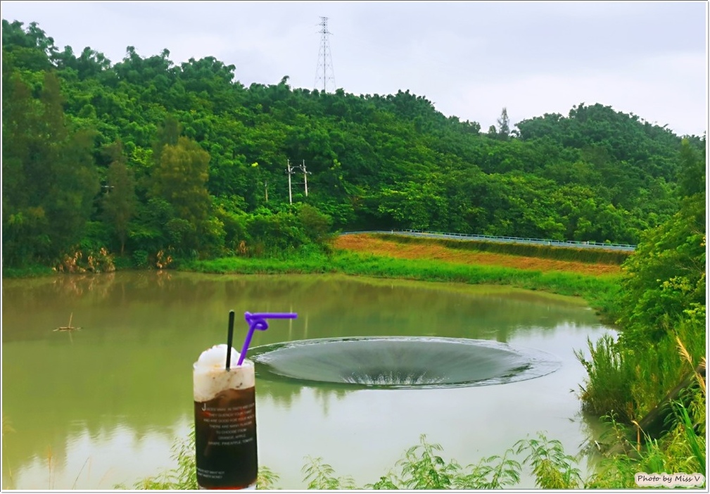 ,台南,湖光水舍,景觀咖啡廳,湖景,美食,小瑞士,西口,天井漩渦,