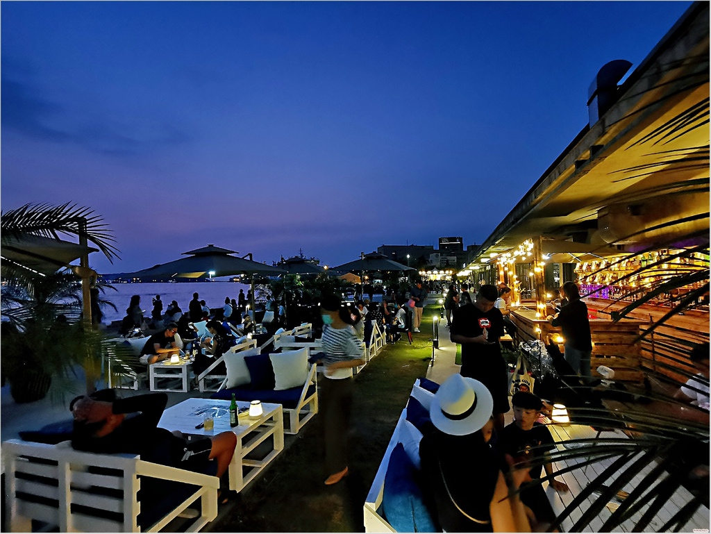 高雄,棧貳庫,比爾比夫阿根廷烤肉,無敵海景,戶外用餐區,乾式熟成牛排,Mojito,景觀餐廳,夜景,夕陽,新開幕,棧貳