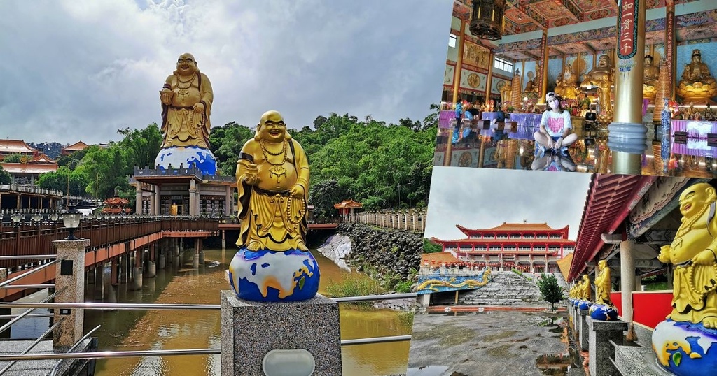 彌勒山,合天大道院,彌勒佛,慈氏大雄殿,太和殿,彌勒天燈,五百羅漢園,高雄,旗山區,彌勒山 合天大道院
