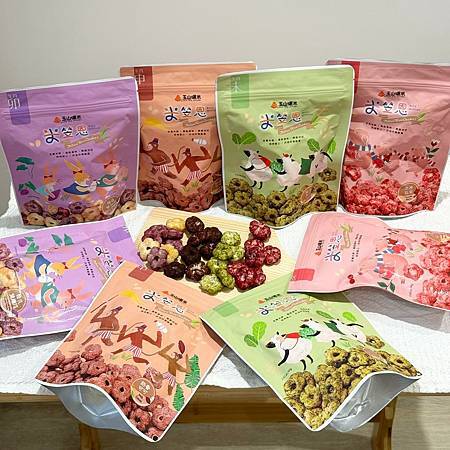 玉山碾米-米笠恩健康營養的米製點心