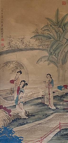 清代改琦《红楼梦图咏》_人物_古籍_交流