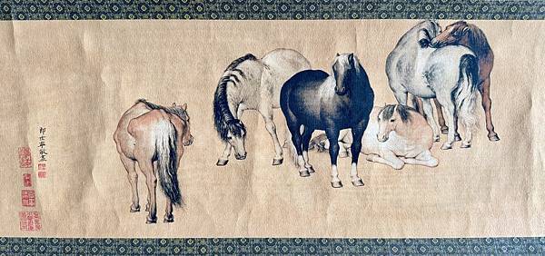 郎世寧的《八駿圖》賞析 B.jpeg 郎世寧的《八駿圖》賞析 B.jpeg