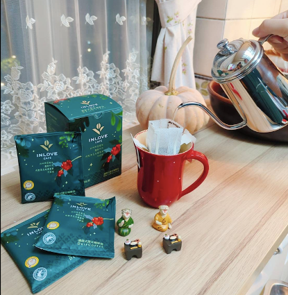 👍️【濾掛咖啡推薦】家樂福獨家販售雨林聯盟認證『INLOVE