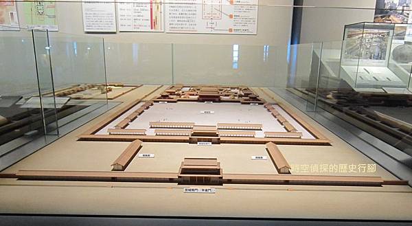5.前期難波宮模型(20140122攝).JPG 5.前期難波宮模型(20140122攝).JPG