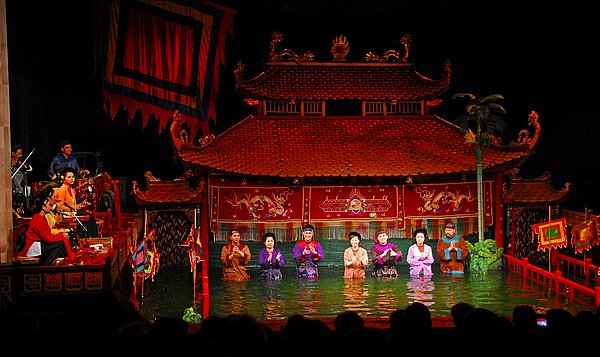 越南水上木偶戲 越南水上木偶戲