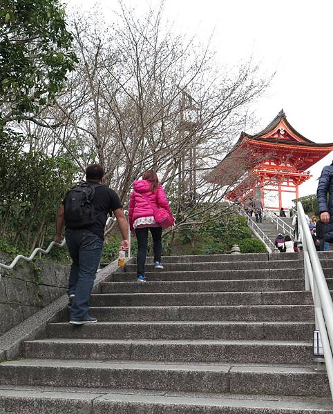 前進清水寺~下雨了！