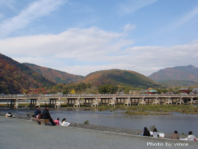 渡月橋遠景