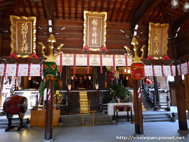 神社的正殿