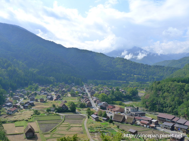 鳥瞰 合掌村1