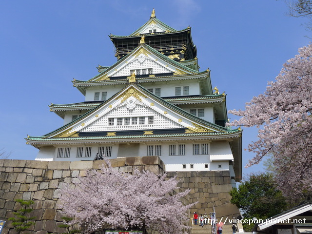 大阪城天守閣 正面3