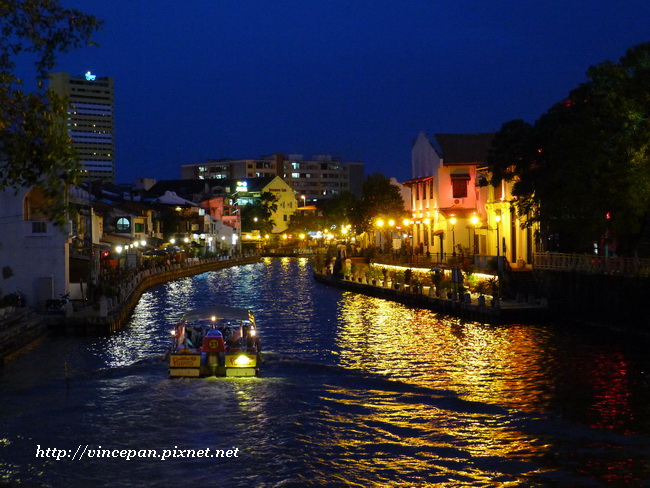 馬六甲河 夜景 1