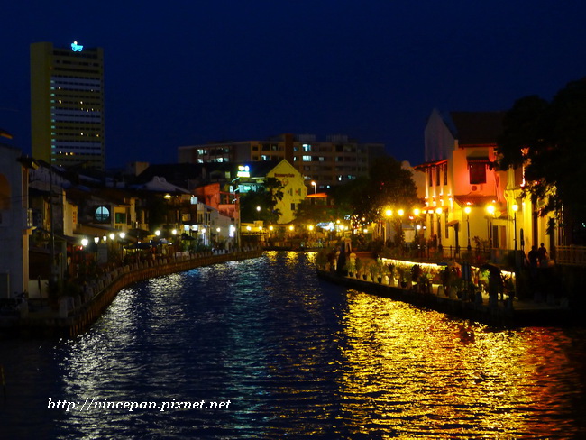 馬六甲河 夜景 2