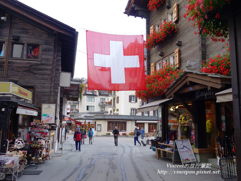 Zermatt街道