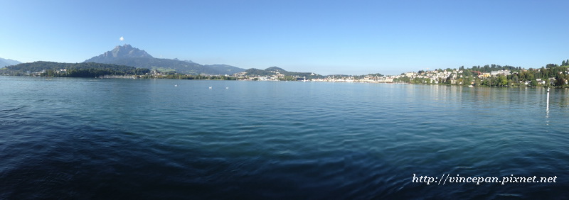 琉森湖 皮拉圖斯山 全景2