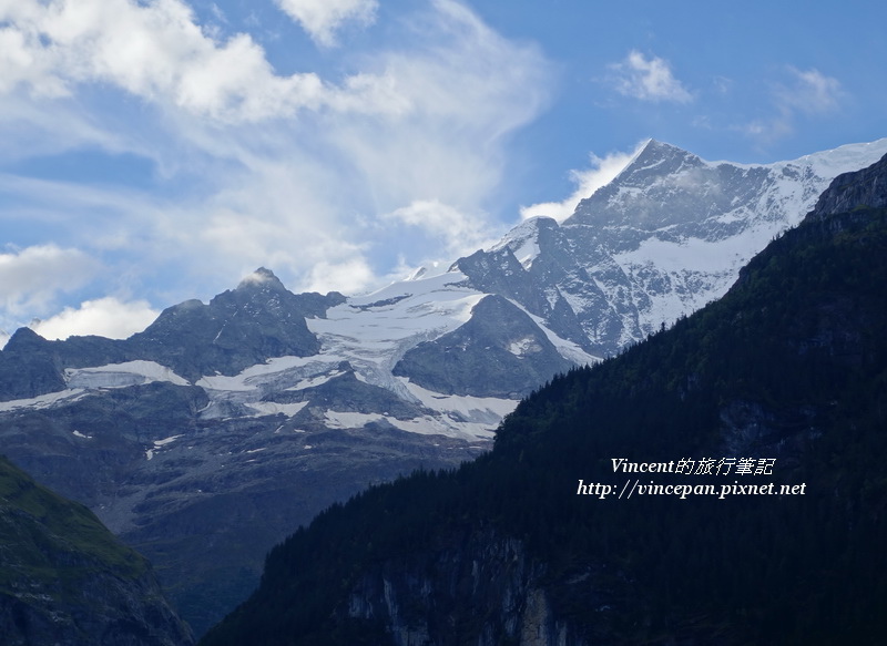 少女峰山景