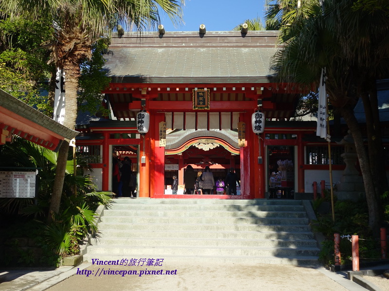 青島神社入口處