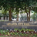 Atlanta City Hall 立牌