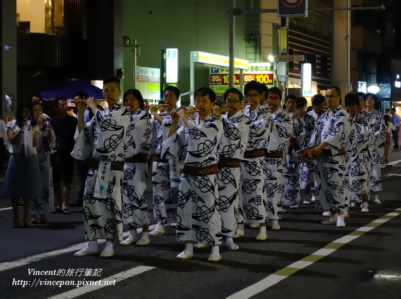 四條傘鉾 樂隊