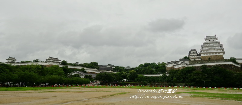  姬路城 正面全景