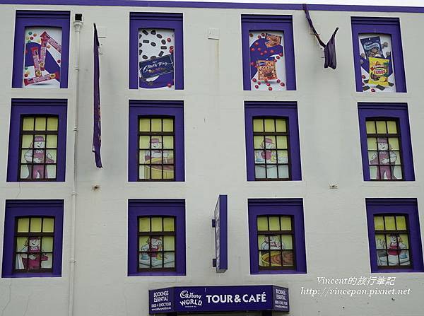 Cadbury World window