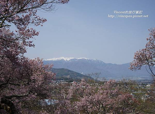 高遠城址 阿爾卑斯山