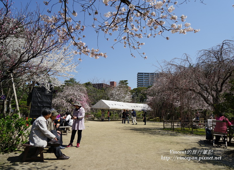 縮景園 廣場