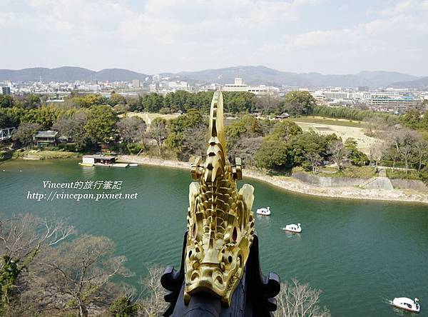 17年四月山陽追櫻 金色獸頭瓦 Vincent Pan的相簿 痞客邦