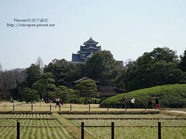 井田 岡山城