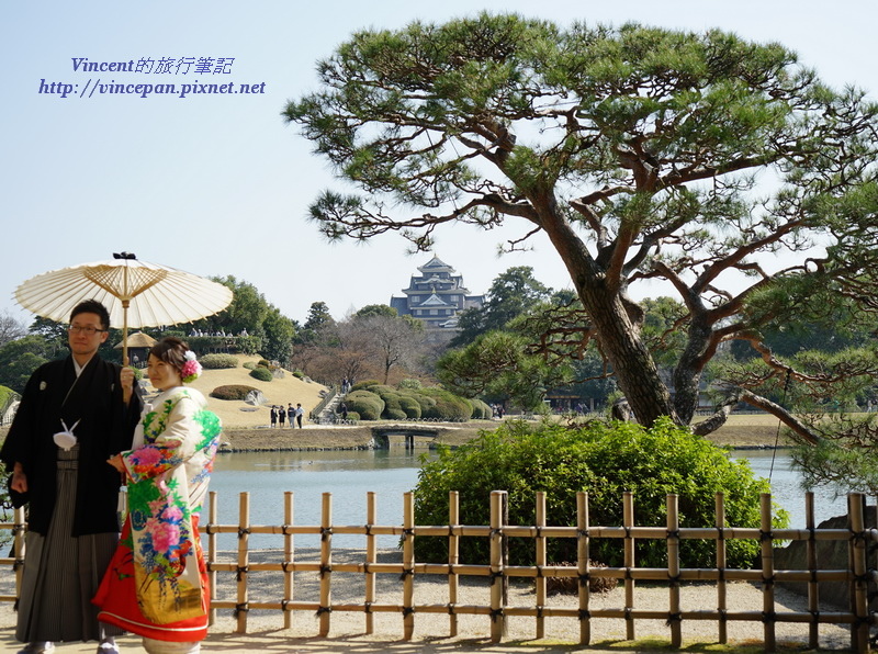 岡山城 後樂園 新人