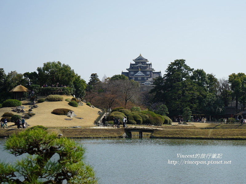 唯心山 岡山城