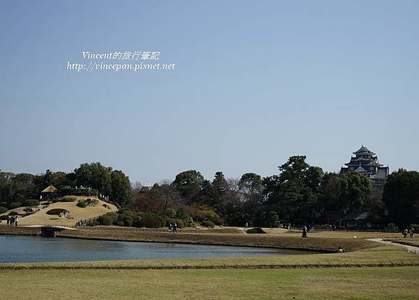 唯心山 草坪 岡山城