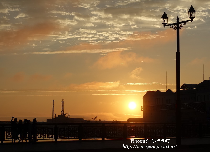 釧路夕陽 幣舞橋