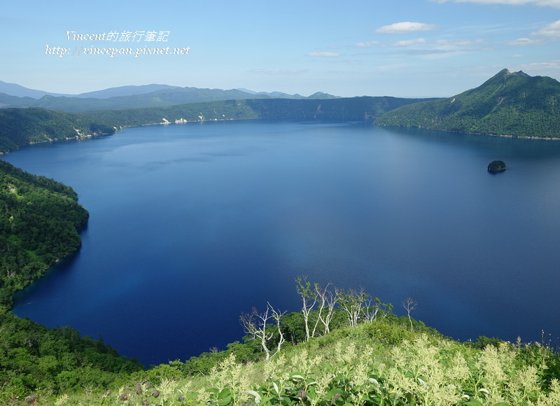 摩周湖 清澈湖面