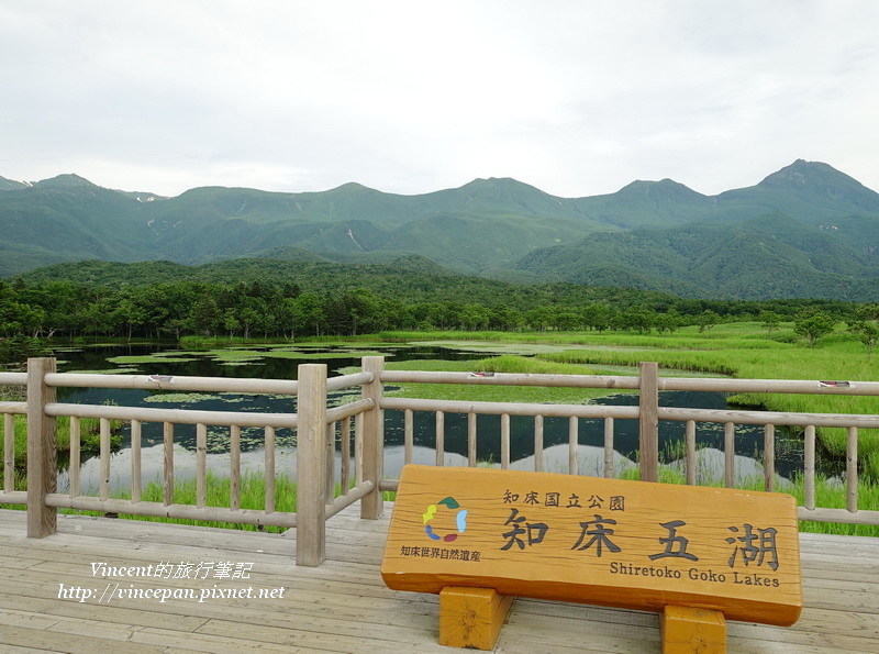 知床五湖 知床連山